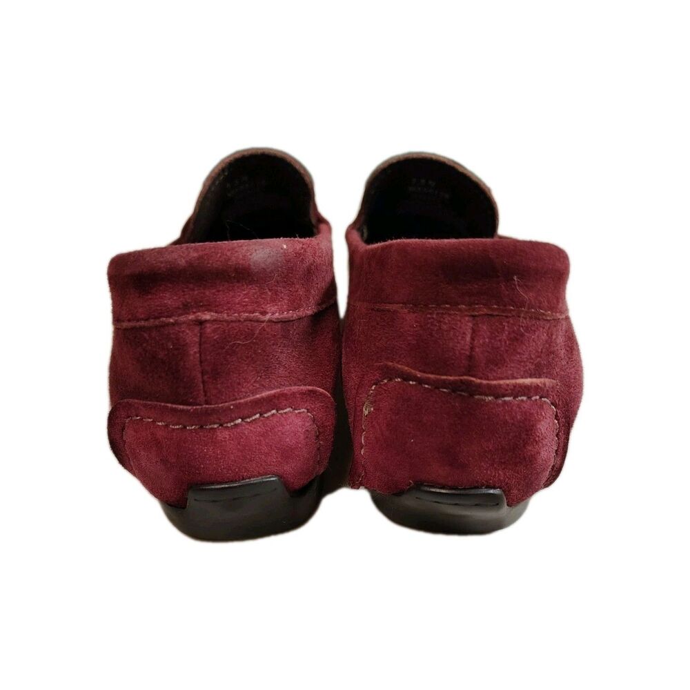 Munro American Burgundy Suede Penny Loafers | Style M555136 | Size 7.5 N... - Picture 4 of 16